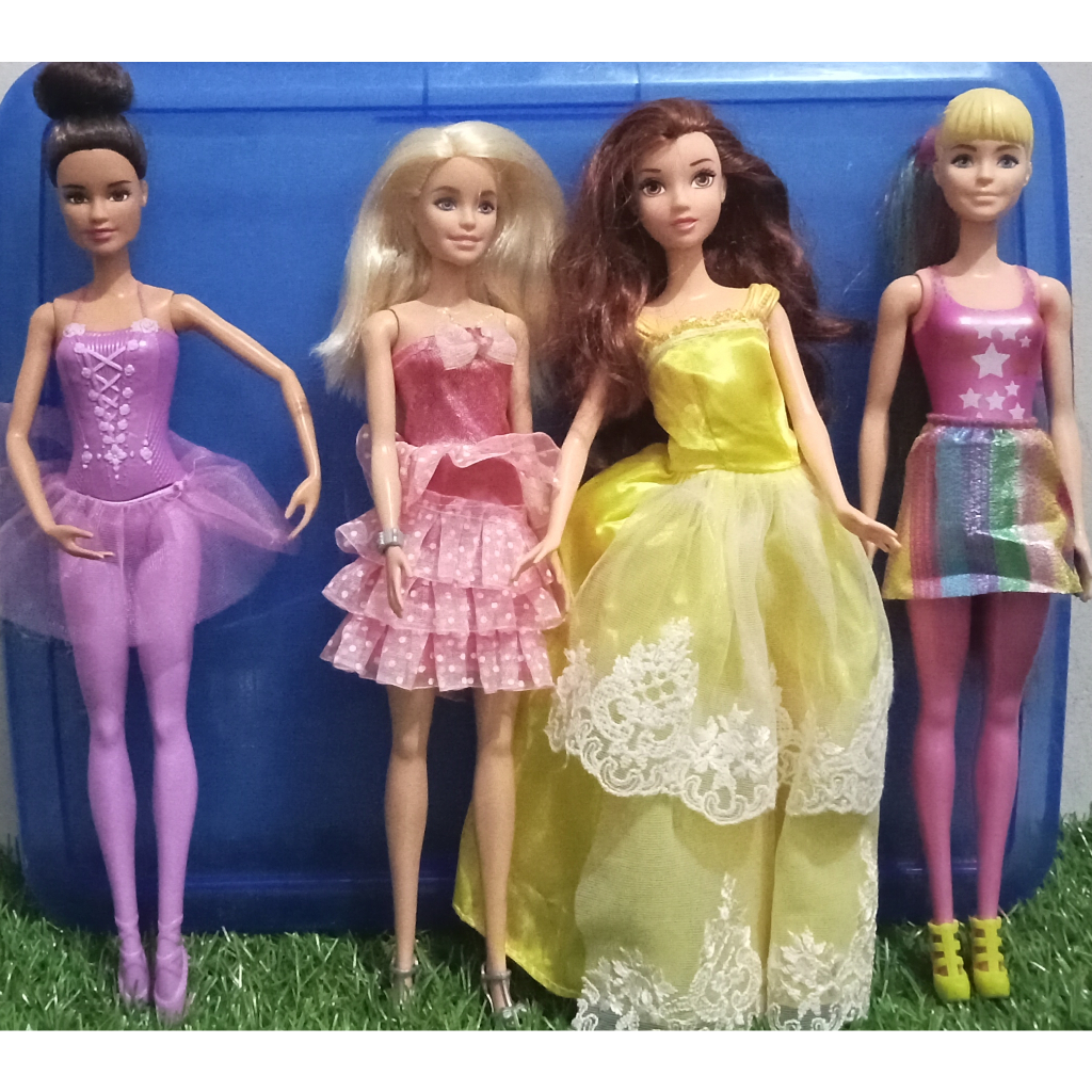 Mattel Barbie Original Color Reveal Belle Blonde Ballerina | Shopee ...