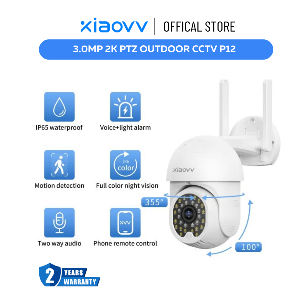 Cctv Xiaomi Xiaovv Outdoor Ptz Camera Outdoor Security Xiaovv
