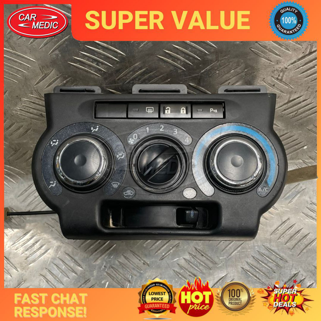 Original Perodua Bezza Aircond Switch Control Assembly (Used) Shopee