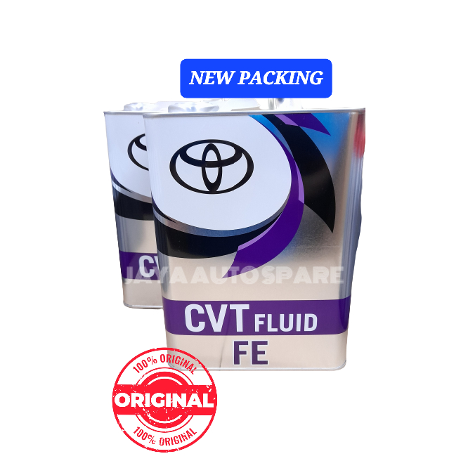 ORIGINAL TOYOTA CVT FLUID FE TRANSMISSION OIL 4L | Shopee Malaysia