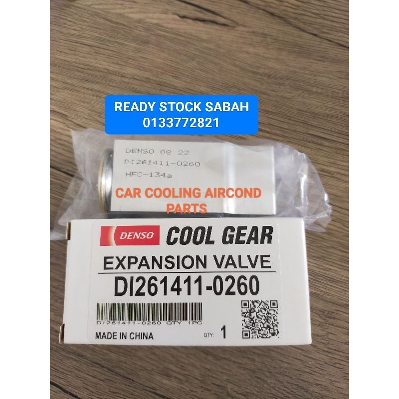 ORIGINAL DENSO COOL GEAR EXPANSION VALVE 0260/9220 MYVI, ALZA, TOYOTA