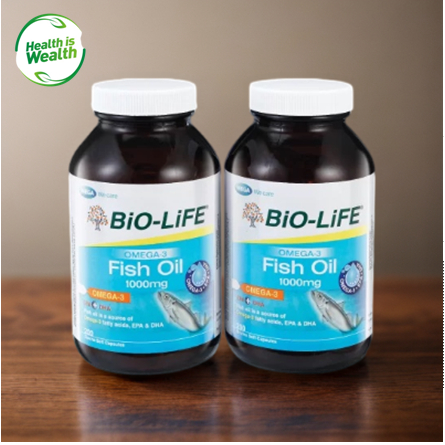 Bio-Life Omega 3 Fish Oil (2x200's) | Shopee Malaysia