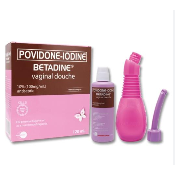BETADINE FEMININE WASH WITH DOUCHING APPARATUS (120ML) Shopee Malaysia