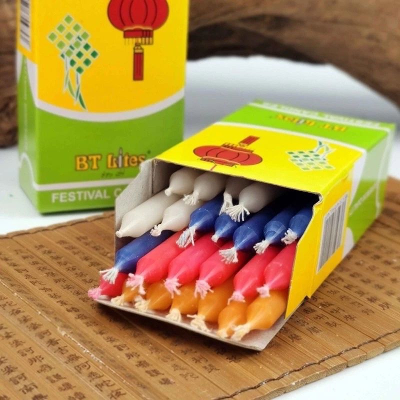 Festival Candle 中秋节灯笼彩色蜡烛 Mid Autumn Candle Festival candle Moon Cake ...