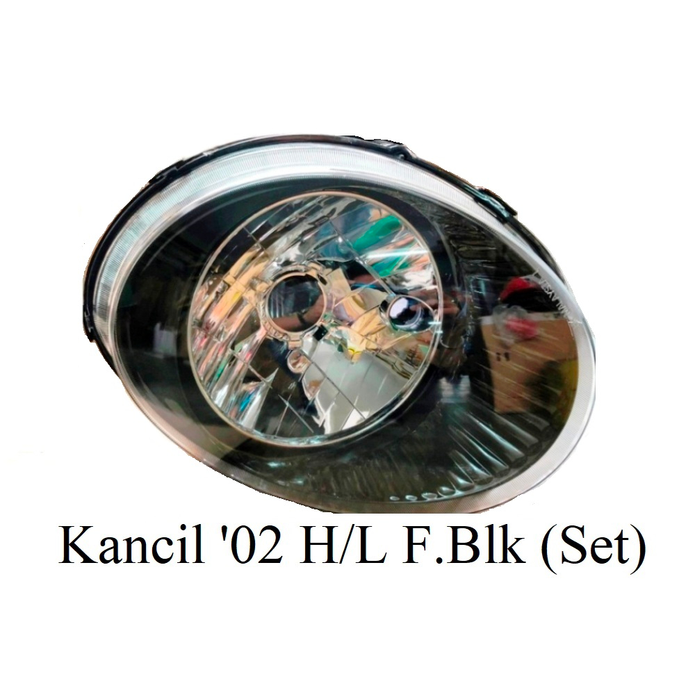Kancil '02 Head Lamp Frame Black (1 set 2 pcs) Shopee Malaysia
