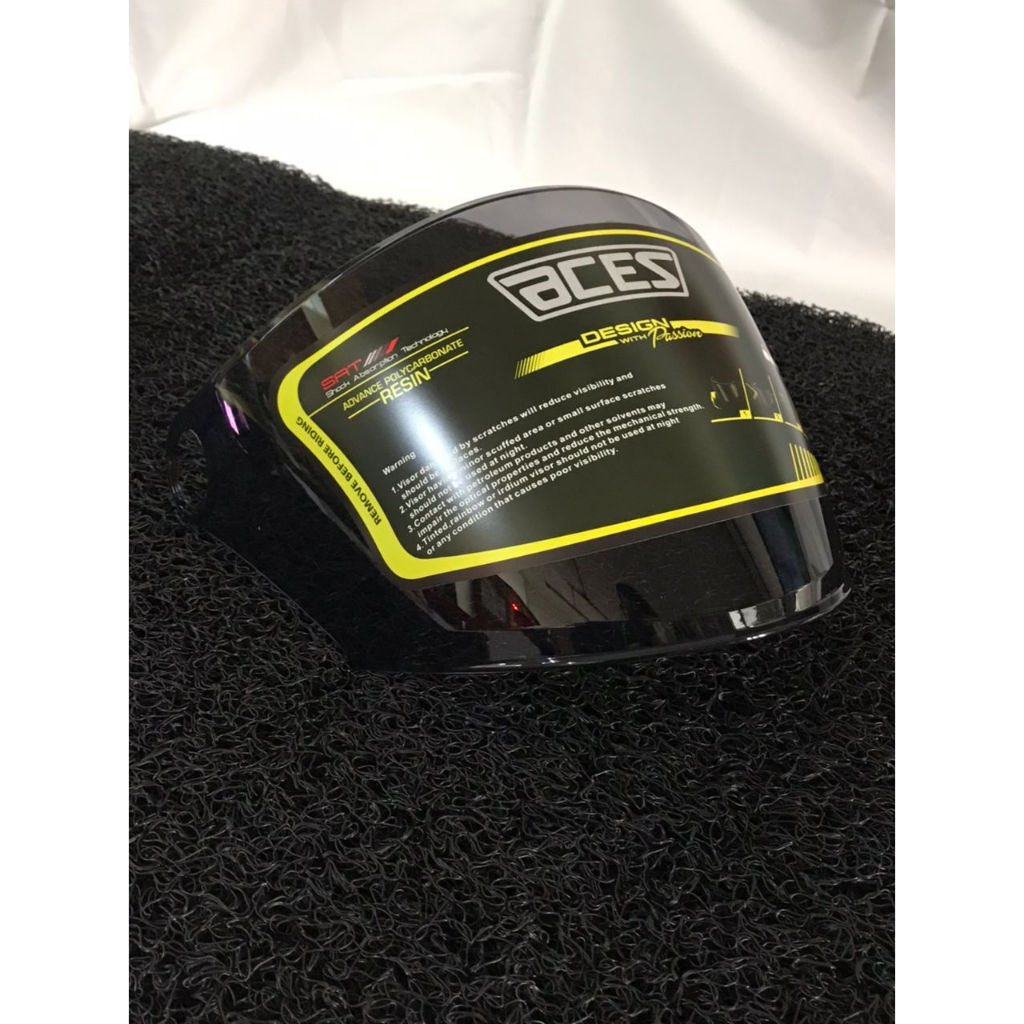 VISOR HELMET ACES R1 VISOR (DARK GREY / RAINBOW / GOLD / TWO TONE ...