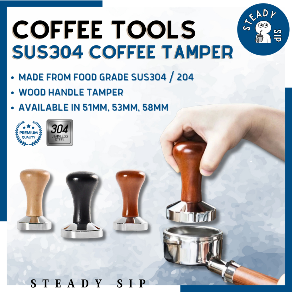 Steady Sip Coffee Tamper Set 51mm 54mm 58mm Tamper Station coffee tools ...