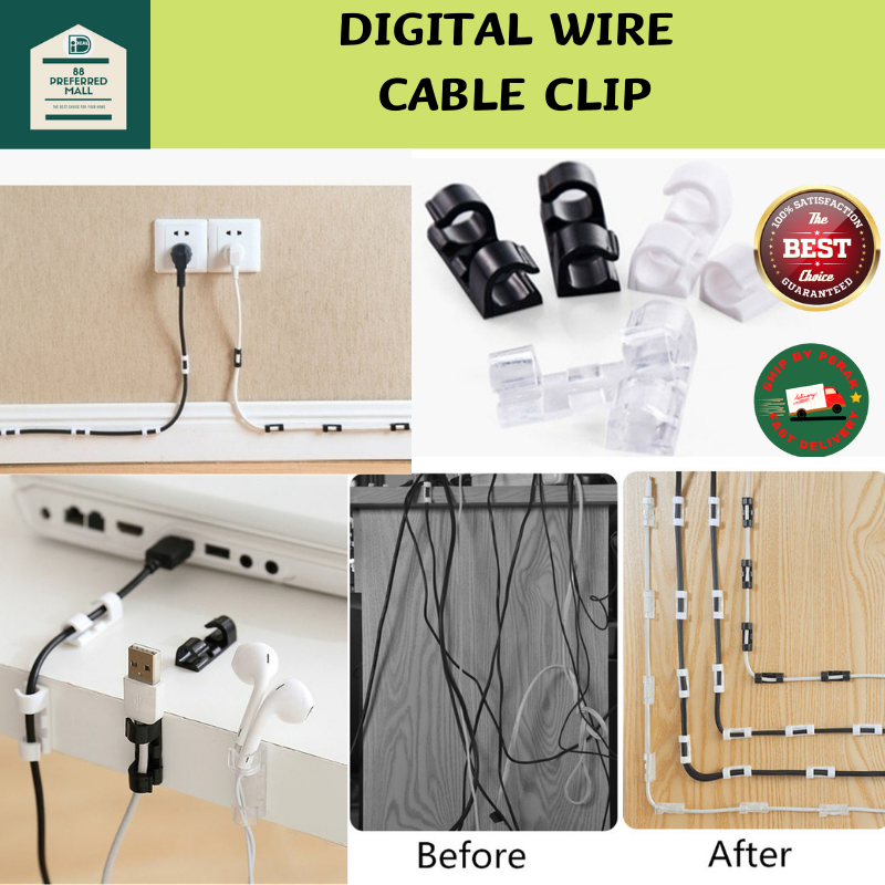 Universal Cable Organizer USB Cable Winder Desktop Tidy Cable