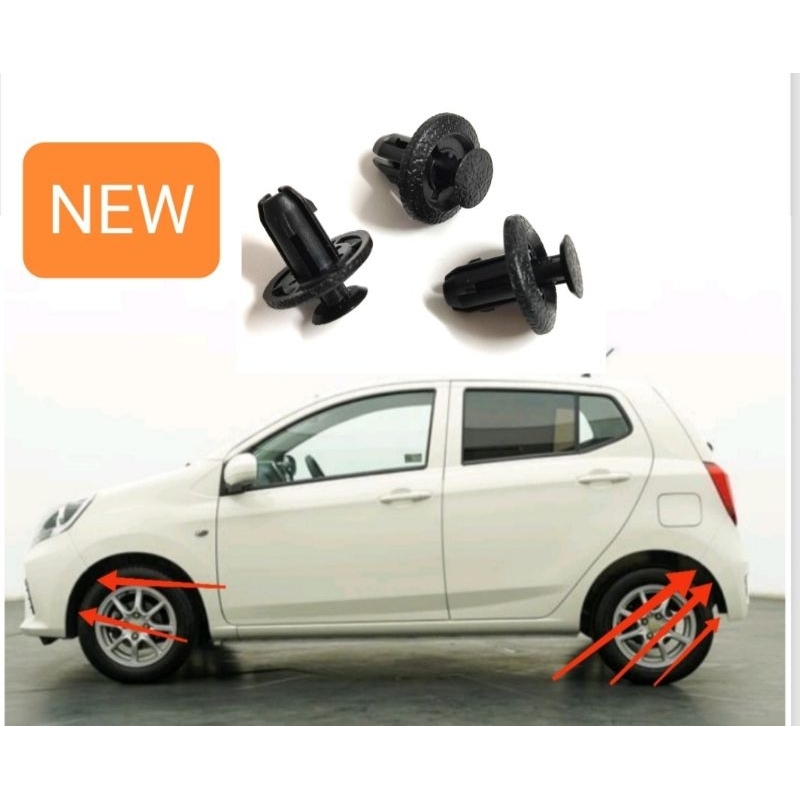 axia bumper clip (10pcs) Shopee Malaysia