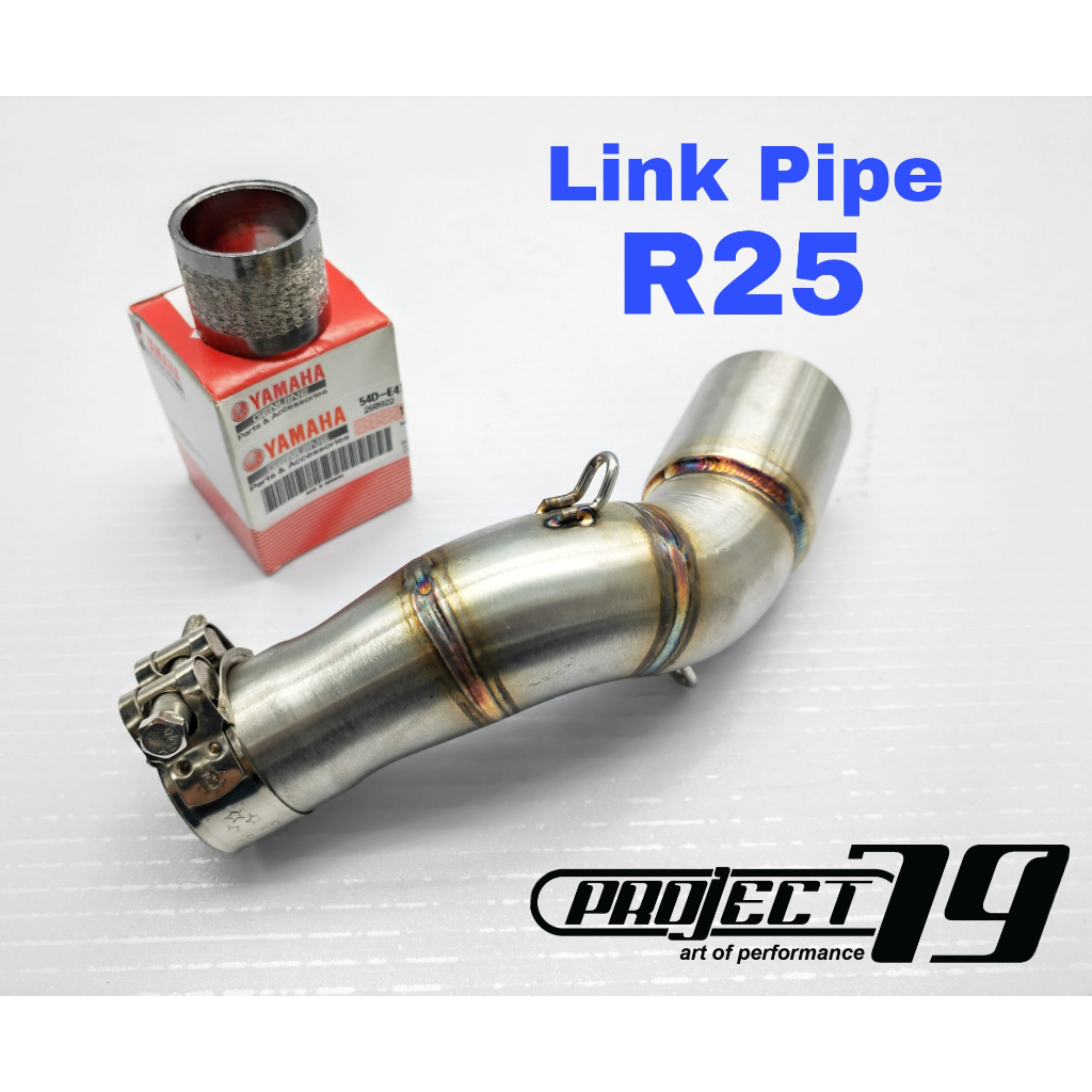 LeoVince Exhaust Yamaha R25 MT25 Slip on Piping Stainless Steel Muffler Ekzos Manifold Motor Accessories Shopee Malaysia