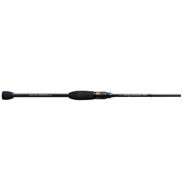 Evergreen Poseidon Salty Sensation Neo 2 Piece Spinning Fishing Rod Aji ...