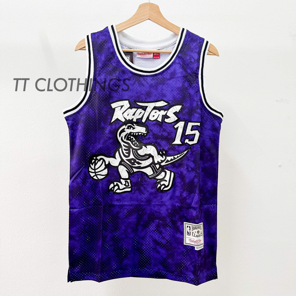 VINCE CARTER #1 GALAXY Purple Toronto Raptors Retro NBA Basketball ...