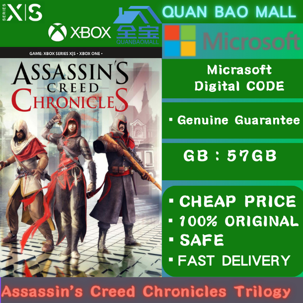 Assassin's Creed Chronicles - Xbox One - Édition Anglaise (PAL) - Très Bon état