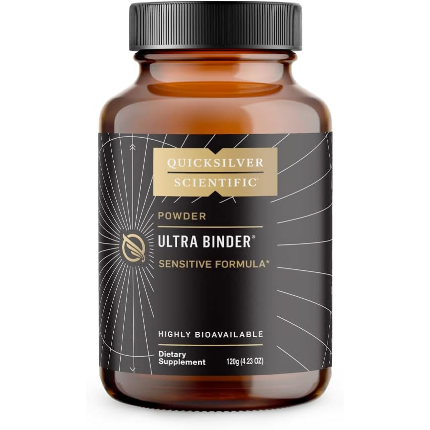 Quicksilver Scientific Ultra Binder Gut Health Supplement with free