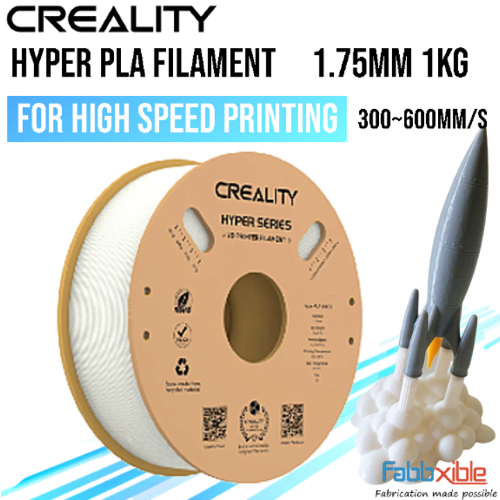 Creality High Fluidity Hyper PLA Filament 1.75mm 1kg