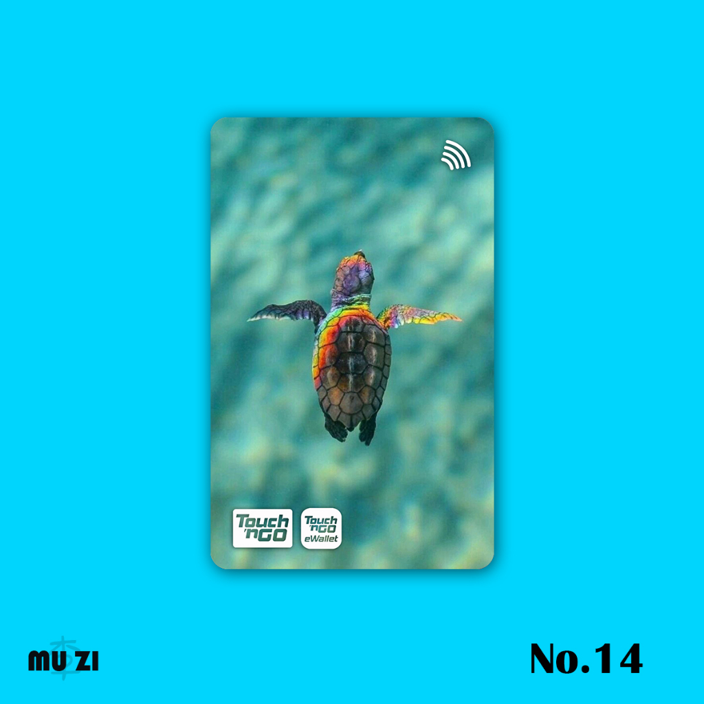 Malaysia KLCC TnG Card STICKER NFC STICKER Waterproof Thick Hard ...