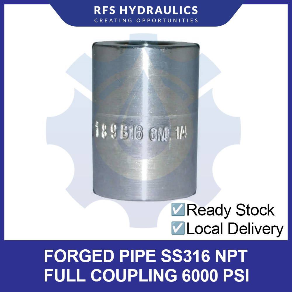 RFS Stainless Steel SS316, 1/8