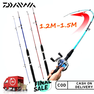 Portable Travel Fishing Combo 1.3m 1.5m 1.8m Casting Spinning