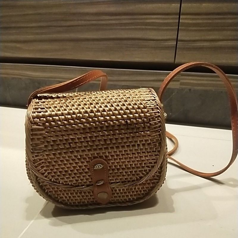 beg rotan bali rattan bag Shopee Malaysia