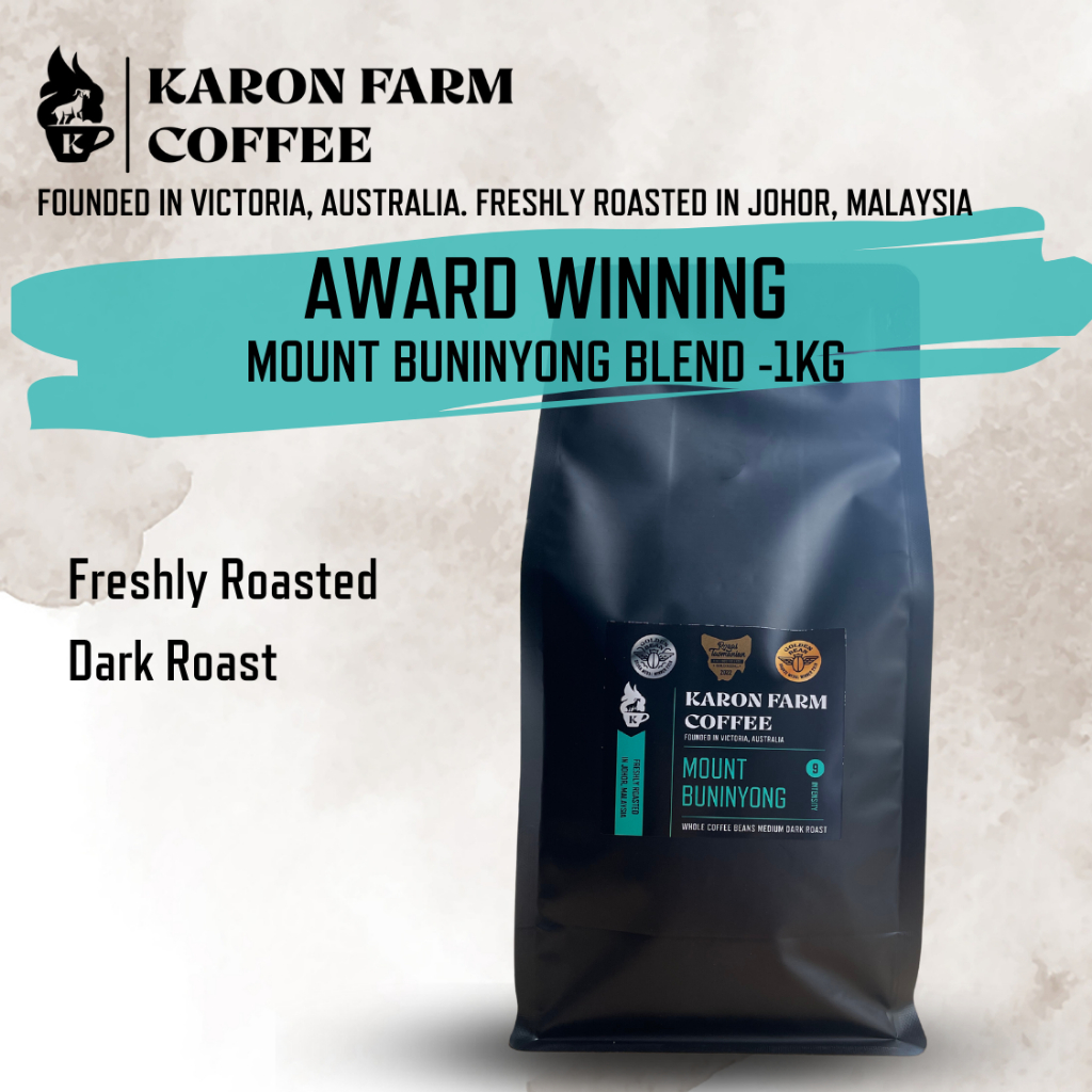 Mount Buninyong 1kg Espresso Blend Arabica Coffee Bean Freshly Roasted
