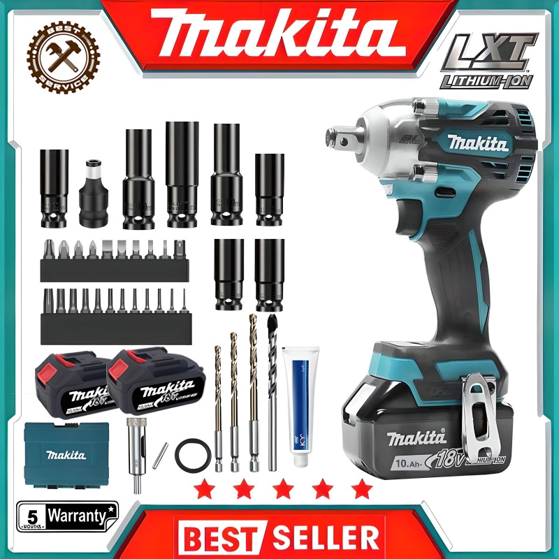 Makita cordless rattle online gun