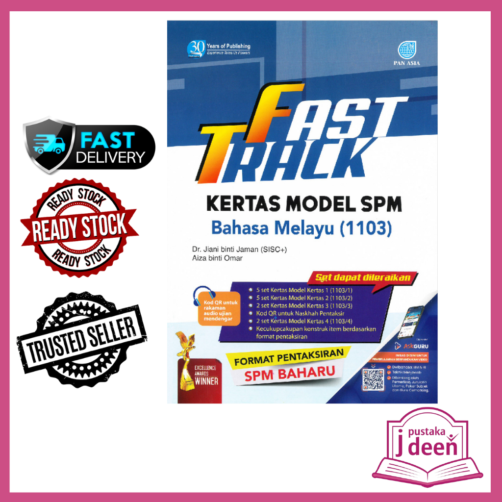 JDEEN BUKU LATIHAN SPM BAHASA MELAYU-KERTAS MODEL FAST TRACK 2024 ...