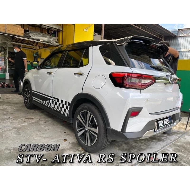 PERODUA ATIVA OEM SPOILER RS DESIGN JAPAN IDEAL (READY STOCK IN ...