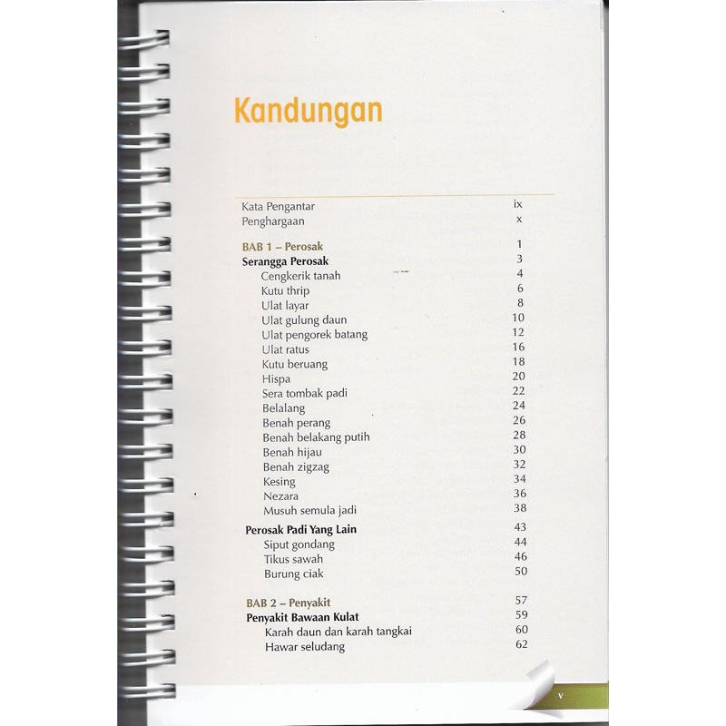 Buku Poket Perosak, Penyakit dan Rumpai Padi di Malaysia | Shopee Malaysia