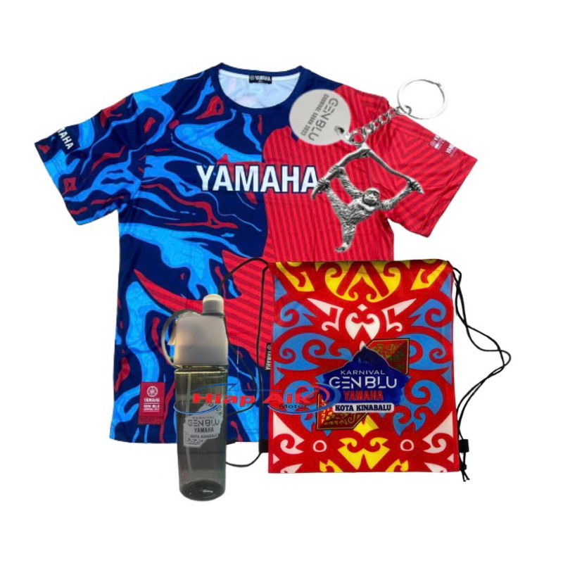 Goodie Yamaha GENBLU Carnival Kota Kinabalu 2023 (SET) | Shopee Malaysia