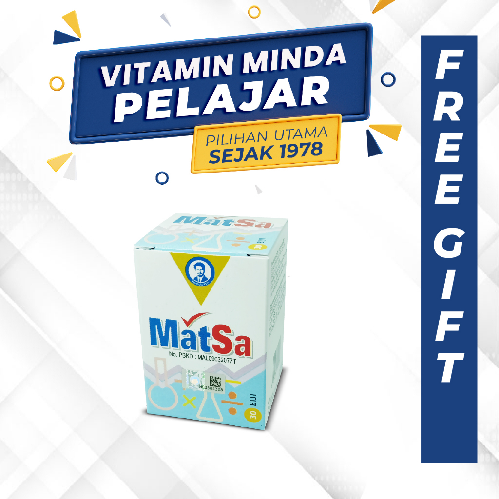 Matsa Vitamin Minda Kanak2 Examo Brain Booster Supplement Pelajar