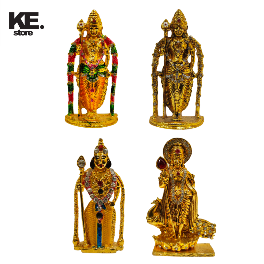 Lord Murugan Statue/Car Dashboard/Home Decoration/Pooja/Gift Shopee