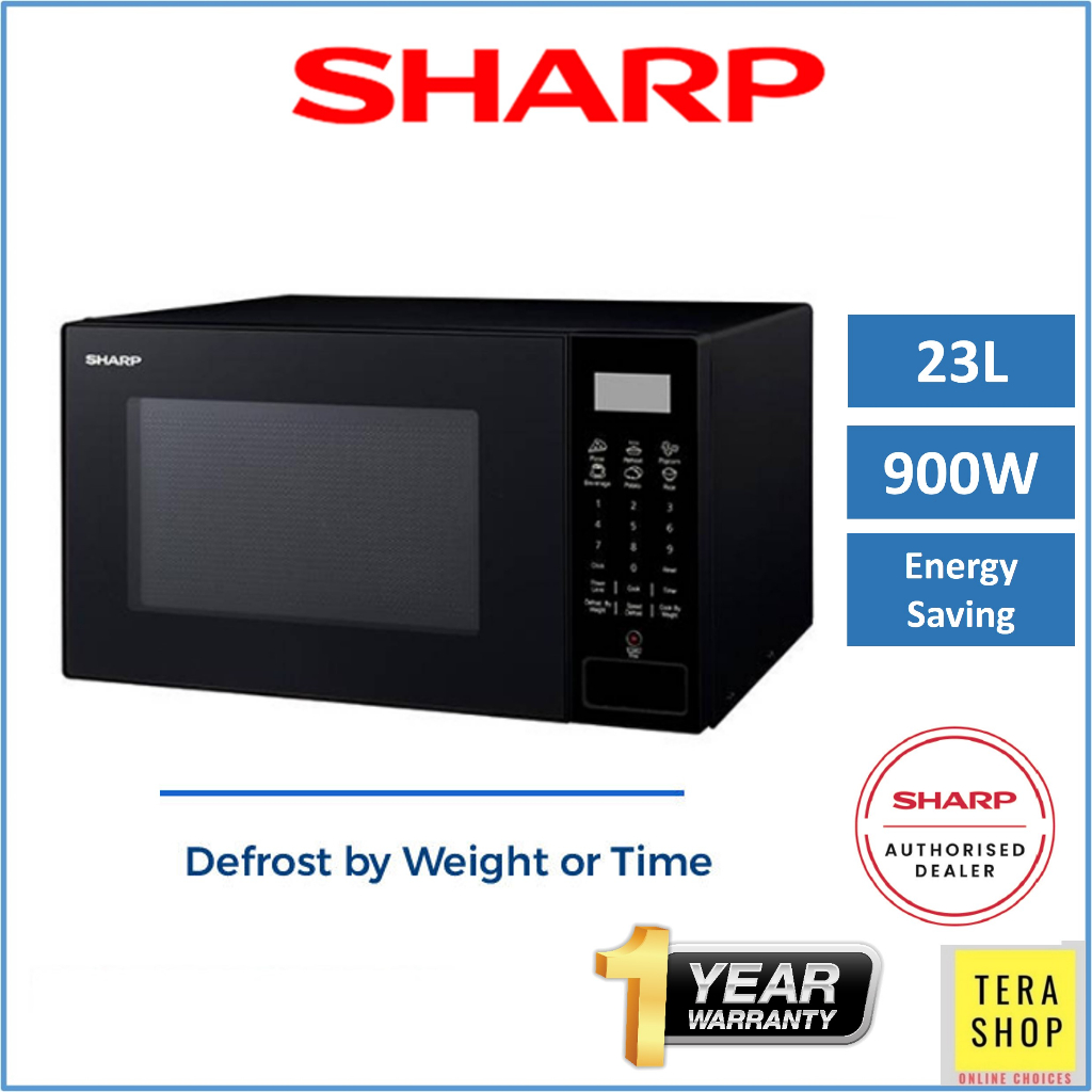 Sharp R219EK R207EK 20L Microwave Oven With Energy Saving Mode Shopee