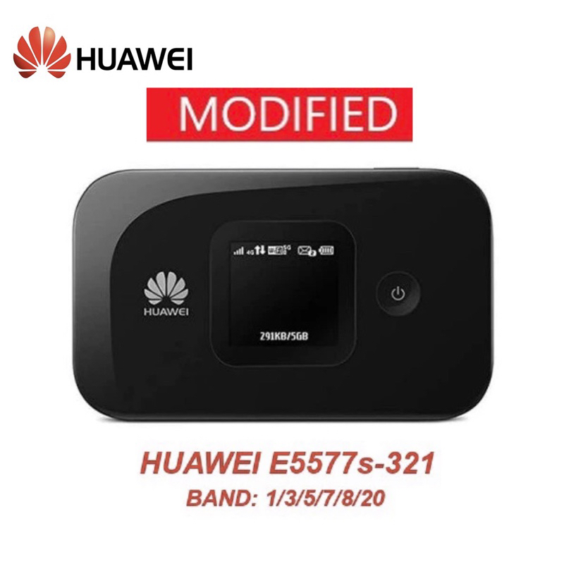💥 Ready Stock Huawei E5577S-321 Modified PROTABLE MIFI (3000MAH ...