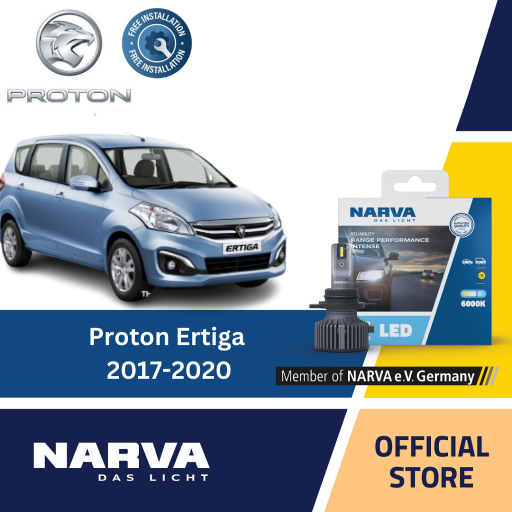 Free Narva T Led Free Installation Narva Bulbs Set Proton Ertiga Shopee Malaysia