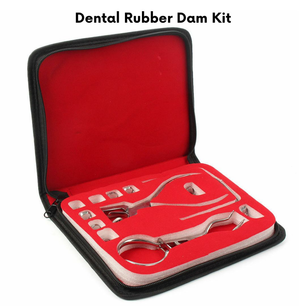 Dental Dam Perforator Hole Puncher Set Rubber Dam Mouth Gap Mouth