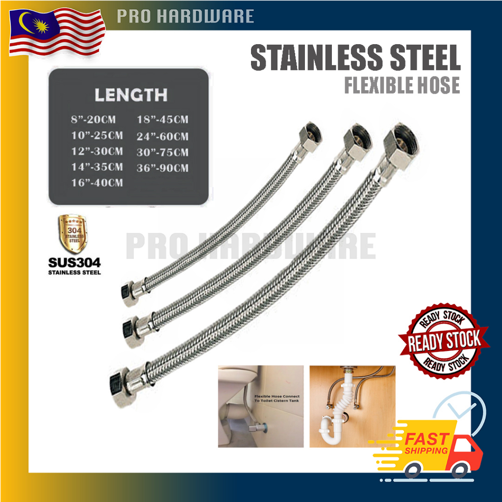 Flexible Stainless Steel Braided Fuel Line