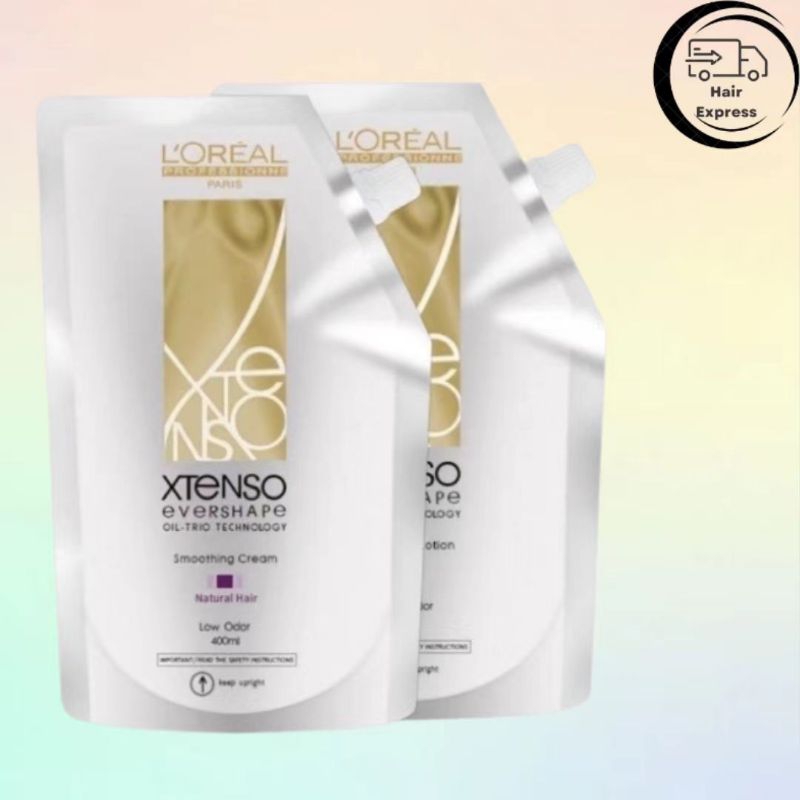 Loreal XTenso Rebonding Cream /Neutralizer 400ml Shopee Malaysia