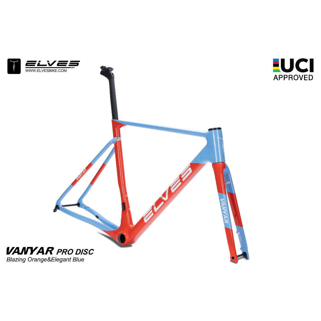 ELVES VANYAR Full Carbon DISC Road Framesets, Superlight