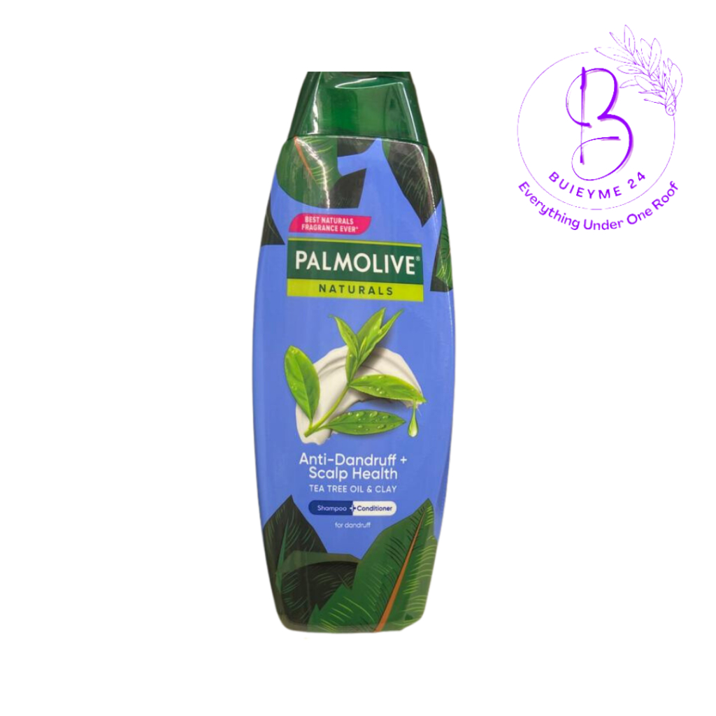 Ready Stock Palmolive Naturals Anti Dandruff Scalp Health Tea Tree And Clay Shampoo 0642