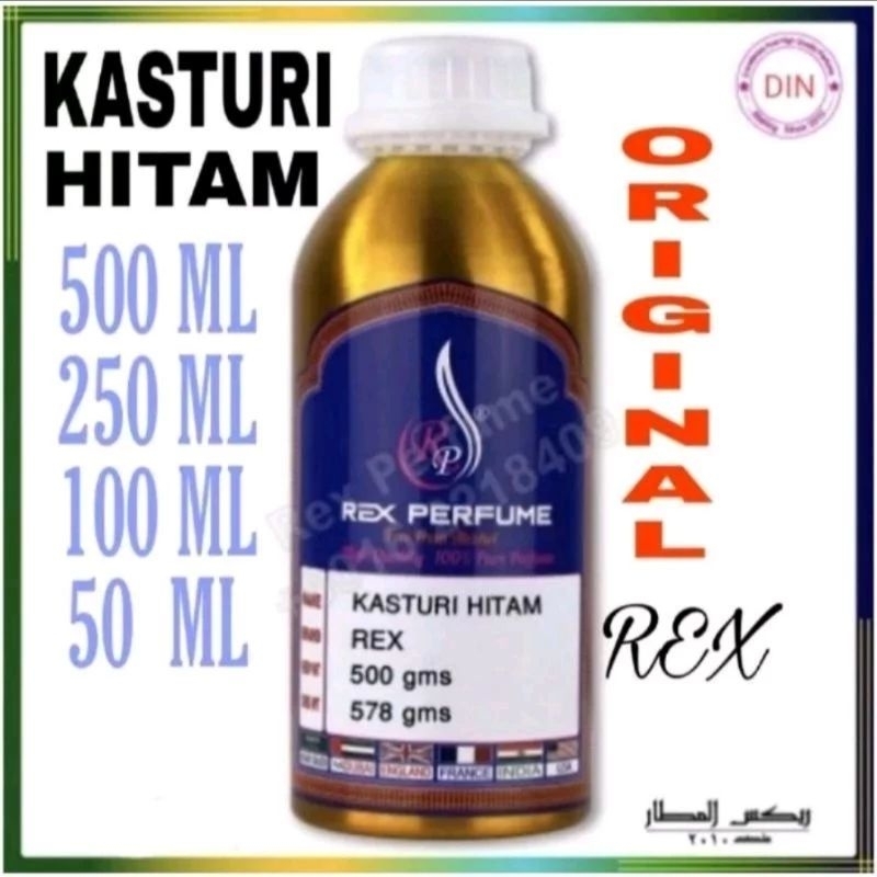 REX PERFUME KASTURI HITAM ORIGINAL ATAR | Shopee Malaysia