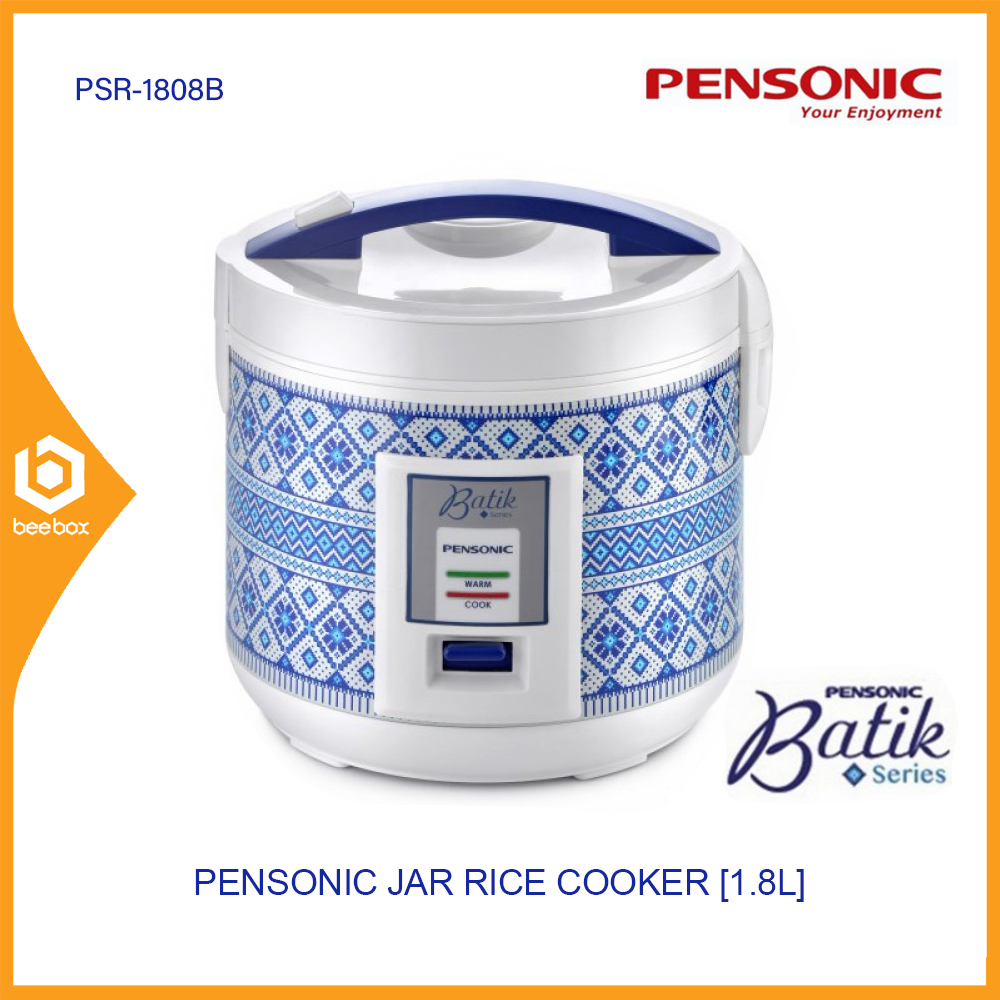 Pensonic PSR-1808B ~BATIK SERIES~ Rice Cooker 1.8L - PSR1808B | Shopee ...