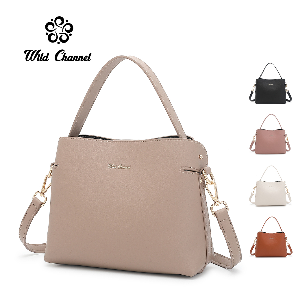 WILD CHANNEL Ladies Top Handle / Sling Bag NDC 104 Multi Color Shopee