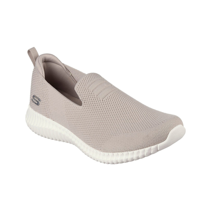 Ladies beige hot sale skechers