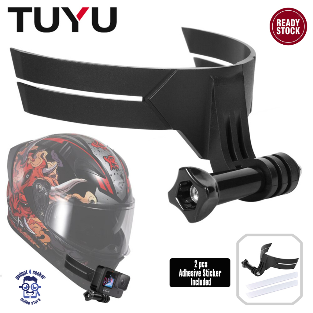 TUYU NEW Motorcycle Helmet Chin Stand Helmet Holder Go Pro Hero 12 11