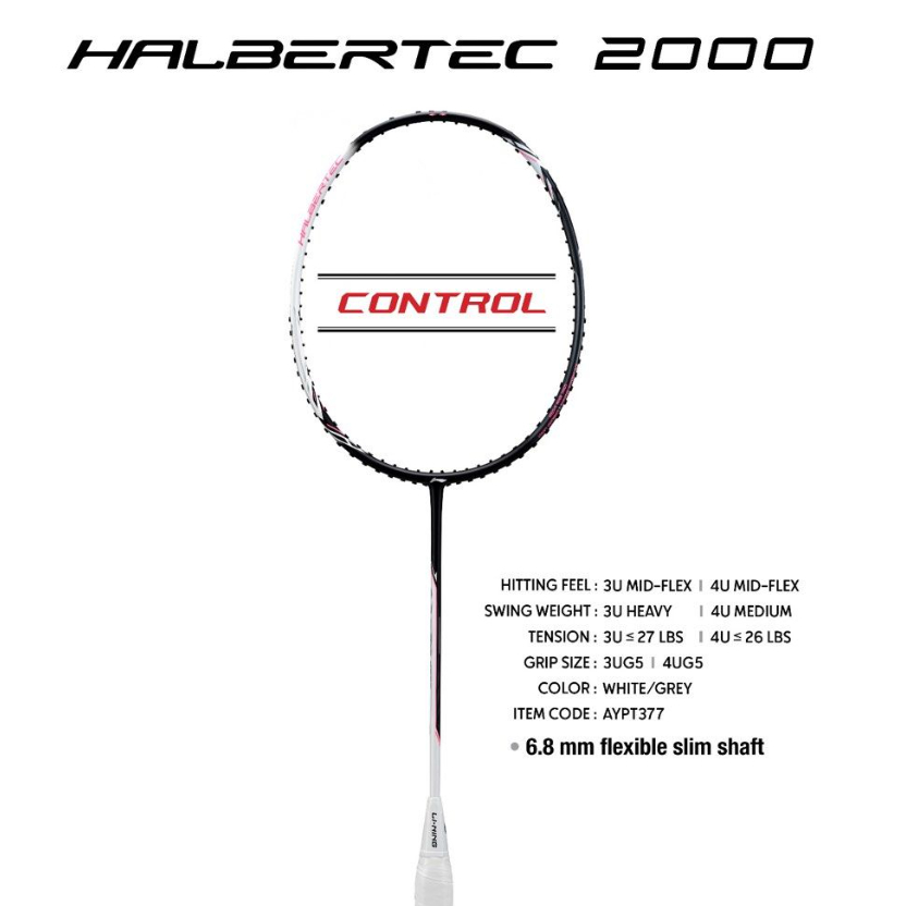 Li-Ning Halbertec 2000 Control & Attacking Badminton Racket [Free ...
