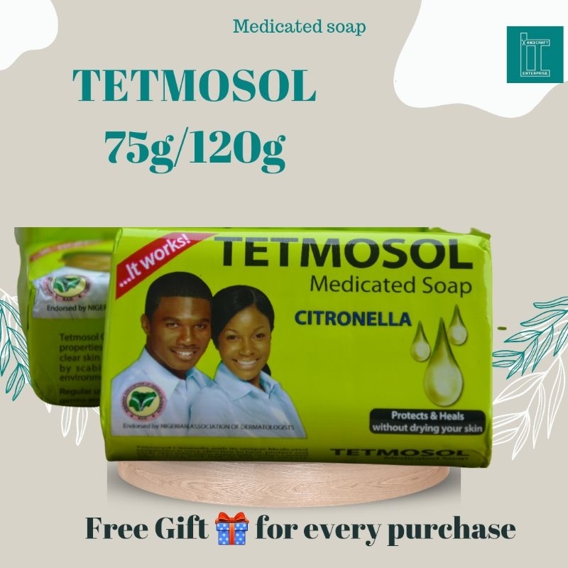 TETMOSOL Medicated Bathing Soap Citronella / Treatment For Itchy rashes