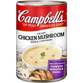CAMPBELL's Creamy Chicken Mushroom 300g/ Mushroom Condensed Soup 290g