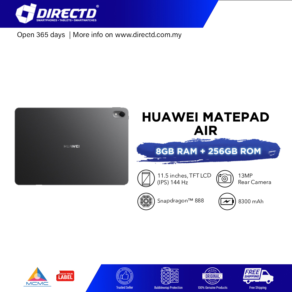 Huawei Matepad Air LTE (8GB + 256GB/11.5") | Shopee Malaysia