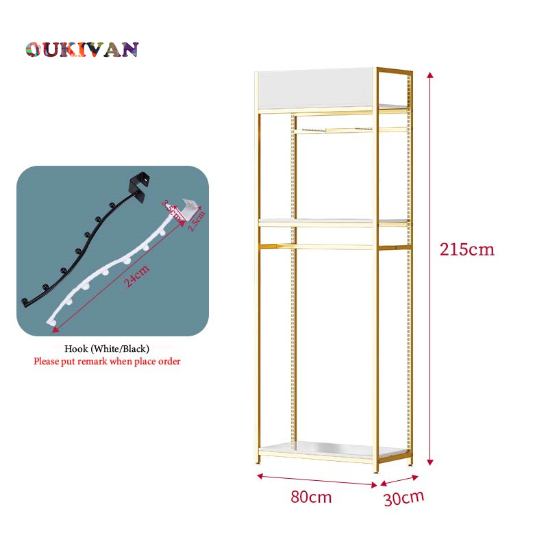 Luxury Innerwear Display Rack With Storage Cabinet Rak Paparan Pakaian ...