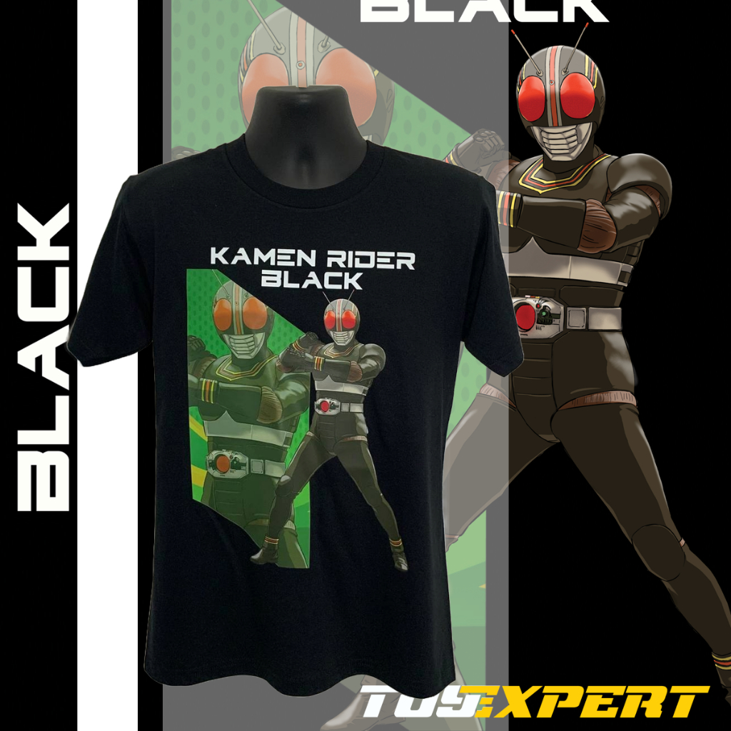 T-SHIRT KAMEN RIDER BLACK (EXCLUSIVE) | Shopee Malaysia